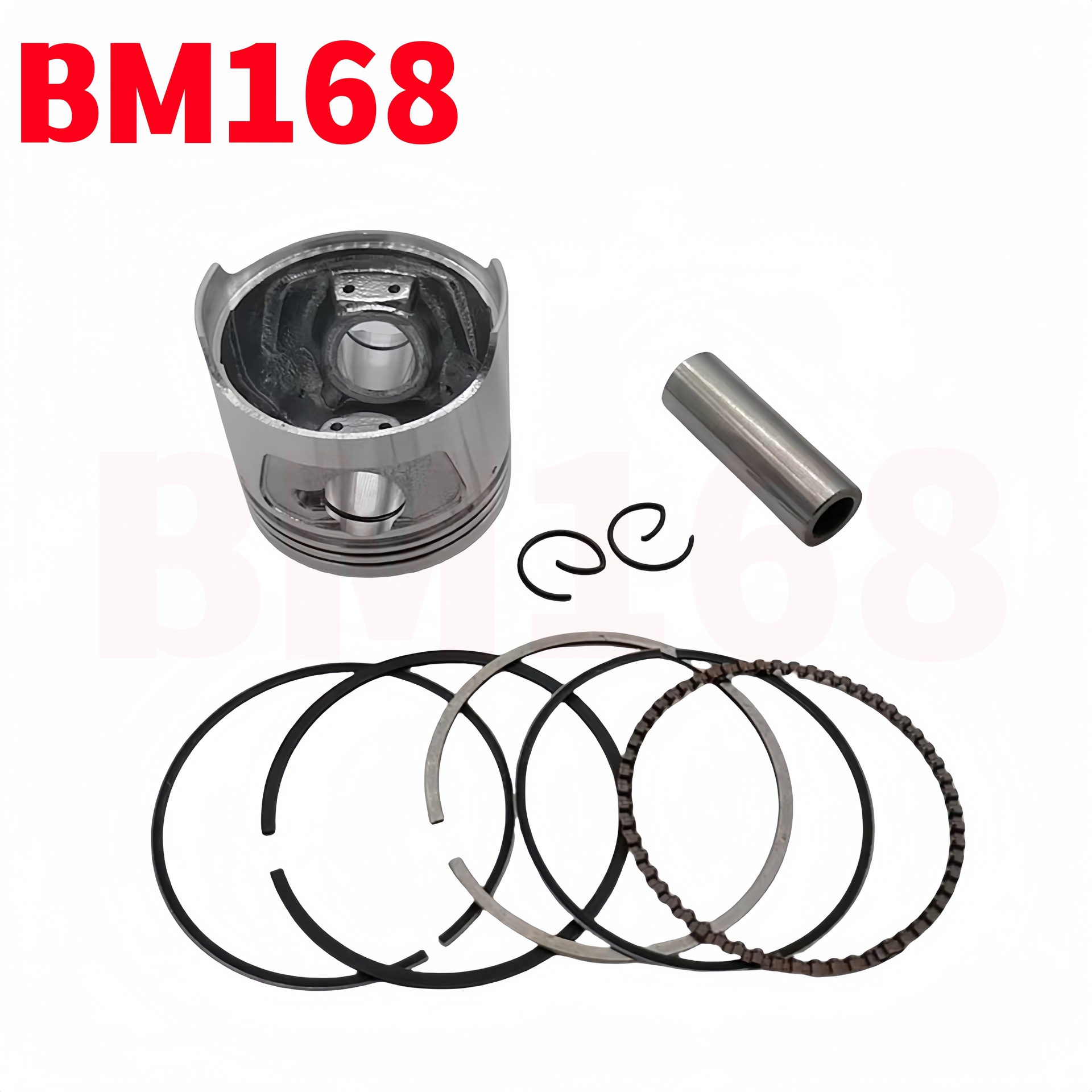 47MM motorcycle piston ring kit is suitable for JH70 cylinder sleeve cylinder assembly