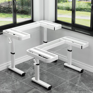 Lifting table leg support adjustable desk manual lifting support computer table shelf worktable table leg