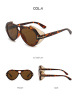 Sunglasses suitable for men and women, glasses solar-powered, punk style, European style