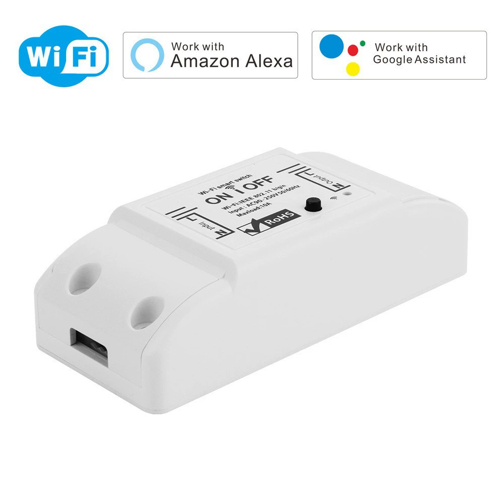 Ewelink Easy Micro -подключенный WiFi Два -сломанный Бокс Модуль APP дистанционное управление мини МИНИ умный выключатель