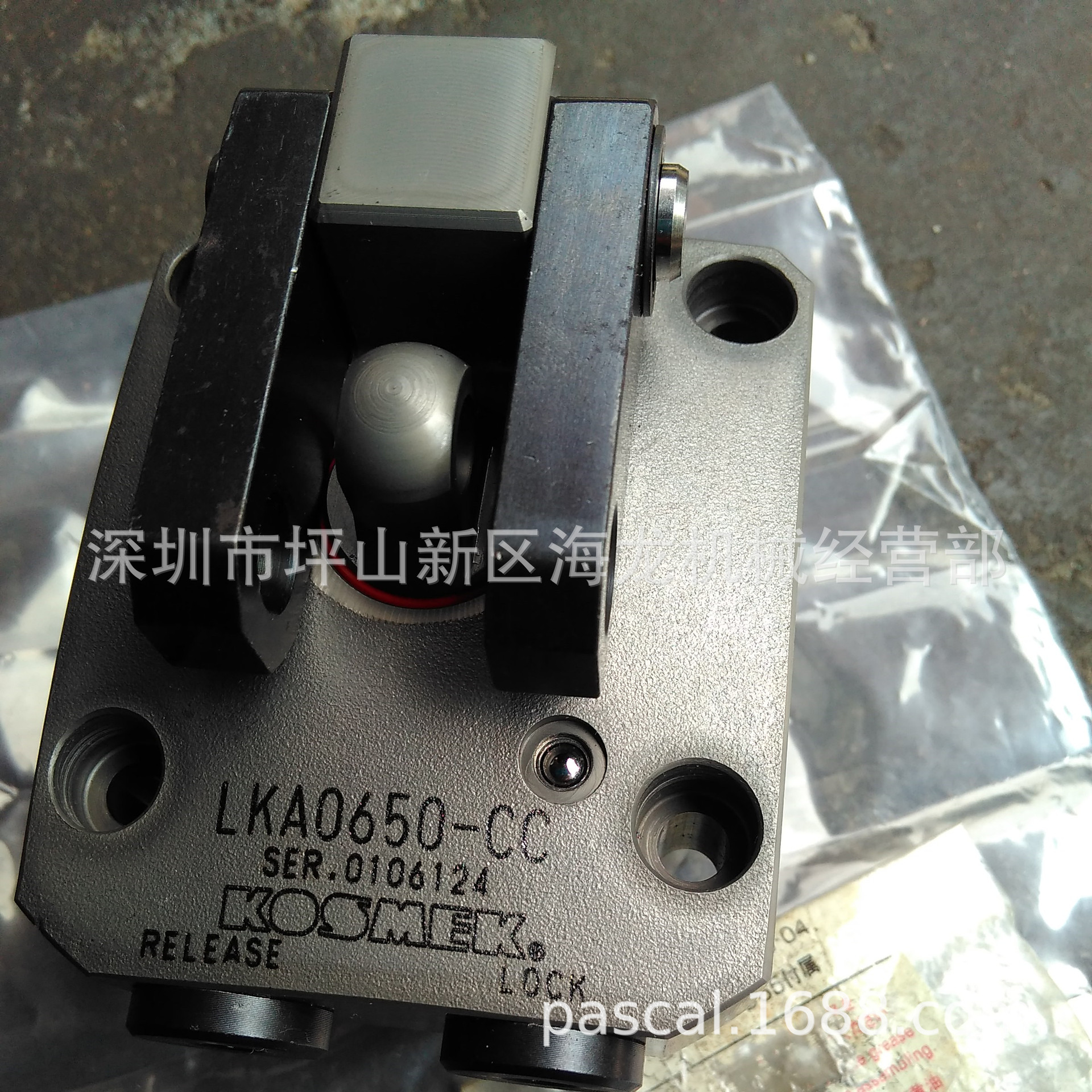 KOSMEK考世美油压复动杠杆式夹紧器LKA0650-CC杠杆缸CL/CR