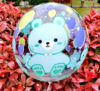 Internet celebrity printing transparent wave ball double -sided printed wave ball wedding festival party supplies