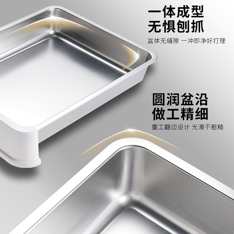 Fully closed stainless steel cat sand pot large drawer folding anti…