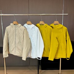 092004户外休闲运动防风防水保暖棉服男女款秋冬徒步连帽棉衣外套