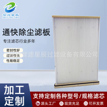 通快除尘板激光切割机工业除尘板框滤芯聚酯纤维覆膜通快除尘滤板