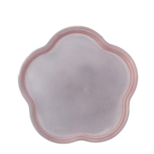 Coasters, tea mats, Chinese frosted saucers, multi-color pressed insulation mats, kitchen placemats, Kung Fu tea set accessories, anti-scalding mats