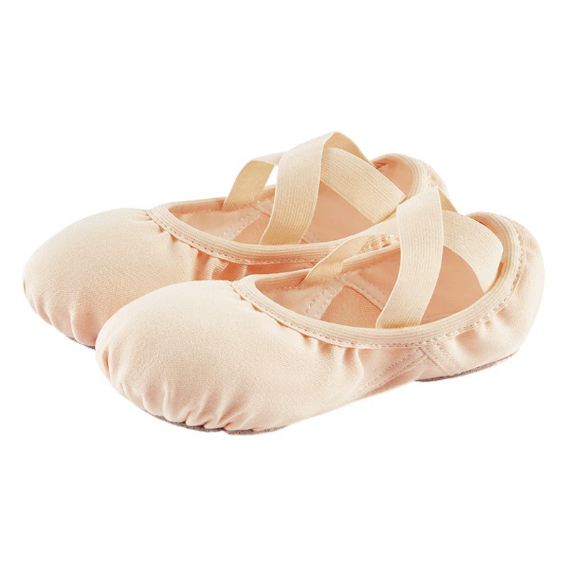 Новая эластичная ткань танцевальная обувь мягкая подошва женская балетная обувь кошачья когти для взрослых танцевальная форма йога мужская и женская тренировочная обувь