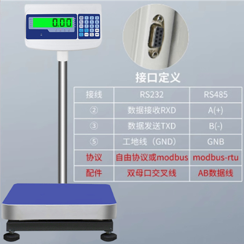 485通讯秤图