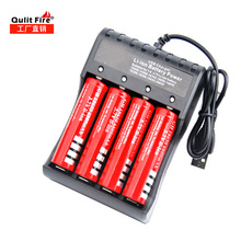 18650�����4��Li-ion�늳ز������U����USB������Ĺ��������