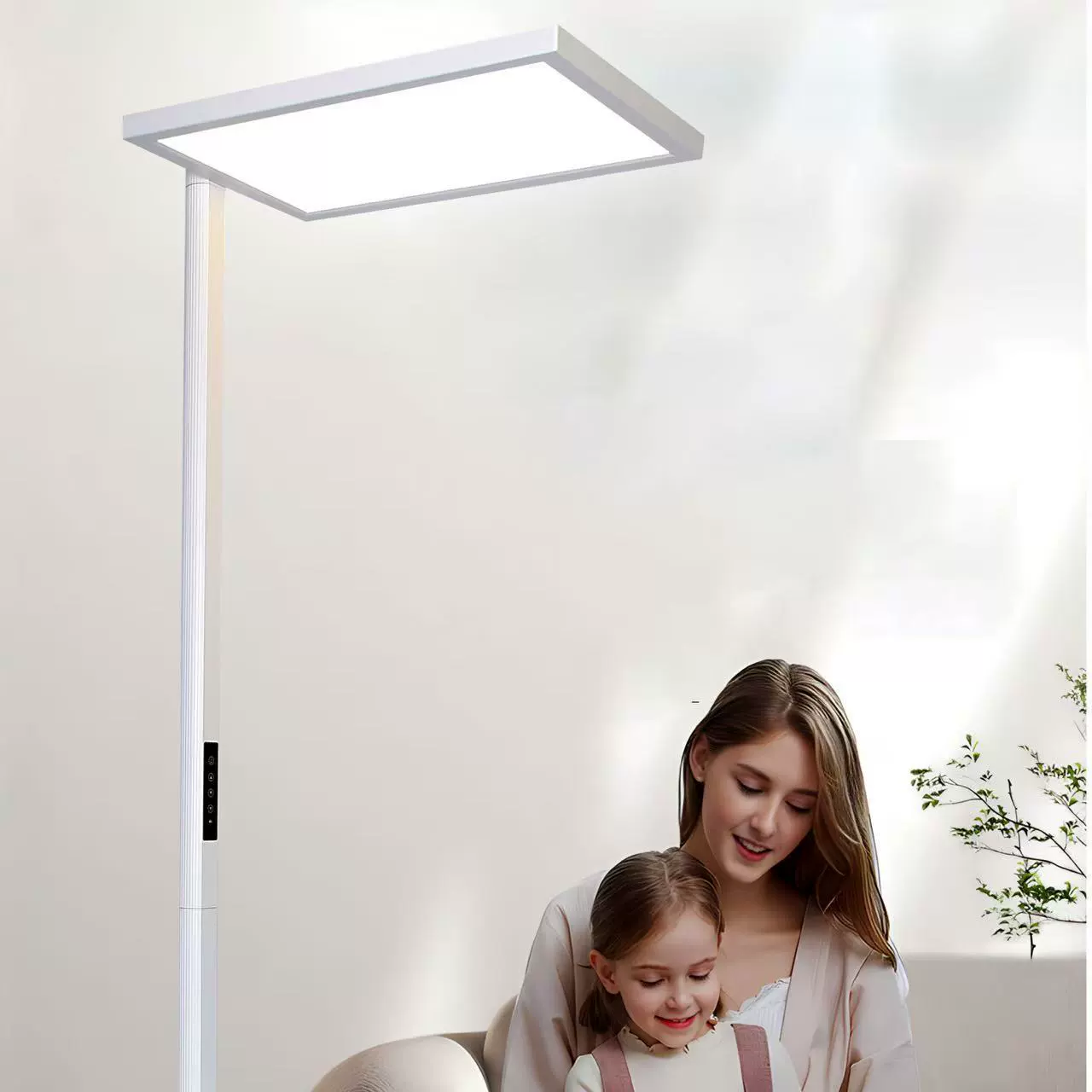Светодиодная лампа для защиты глаз полного спектра, детская обучающая специальная лампа для чтения, книга, вертикальная светодиодная напольная настольная лампа