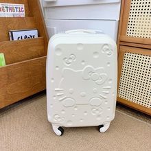 16寸行李箱kitty猫可爱拉杆箱小型旅行箱KT猫登机箱卡通万向轮