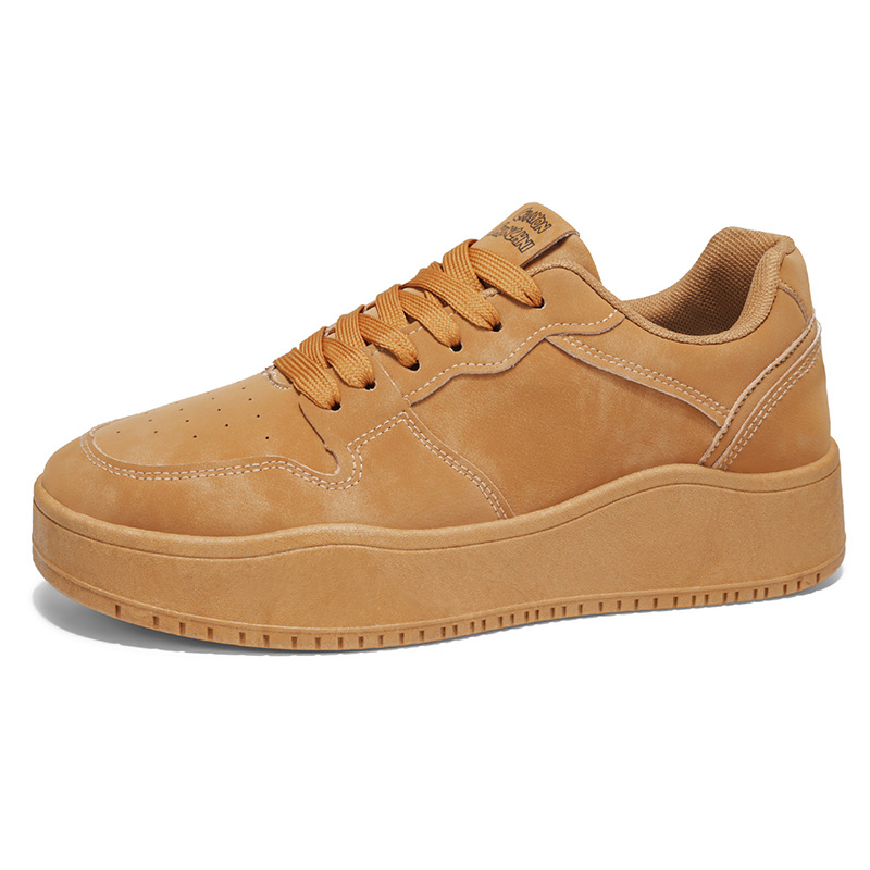 Zapatos de skate 2026 primavera nuevos zapatos de hombre cómodos con suela blanda retro desgaste de moda versátil zapatos de skate deportivos ligeros casuales