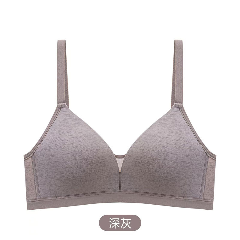 Comercio exterior transfronterizo simple sin marca ropa interior pequeño pecho sin anillo de acero respirado delgado sujetador de mujer 7828# en stock