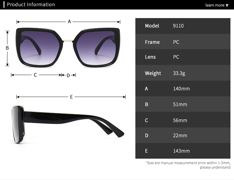 Square Sunglasses For Men Large Frame Retro Modern Style_voghion.com