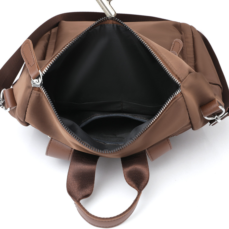 2023 nuevo estilo coreano casual mujer mochila de nailon moda versátil multifuncional de doble uso mochila escolar