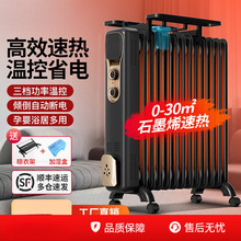 取暖器家用节能电热油汀取暖器大面积电暖气全屋暖风机油丁