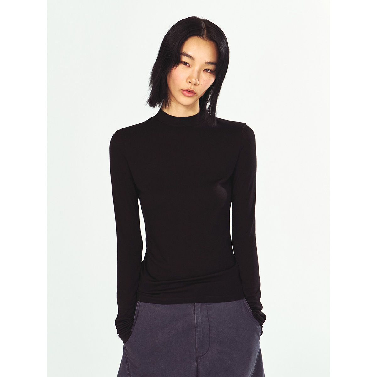 Time-perceving Black Label New Tencel Wool Blend Skin-friendly...