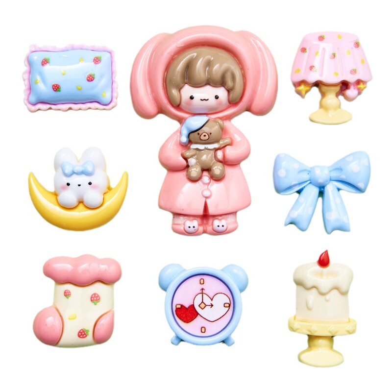 Factory director online consultation processing resin cream glue acrylic diy jewelry accessories paint spray painting punch nails