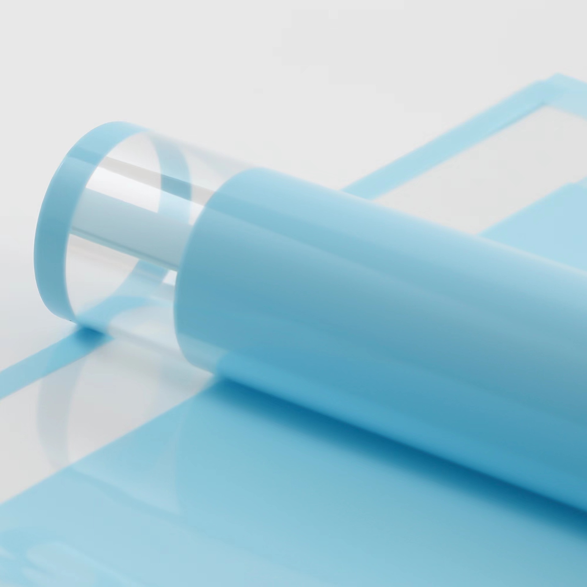 Papel de Envolver Rosa Estilo Coreano Plástico BOPP Impermeable para Ramo de Flores
