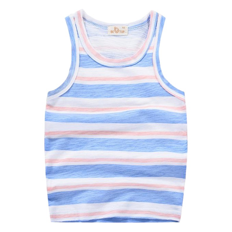 2024 ropa infantil estilo coreano nuevo chaleco de verano para niños sin mangas para niños top de niña entrega directa de una pieza