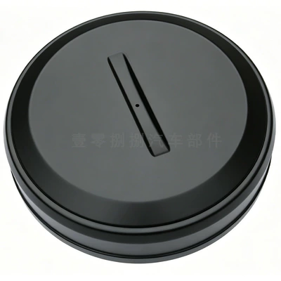 Jb64 Jb74 Modification Parts | Spare wheel cover - matte-black-monochrome