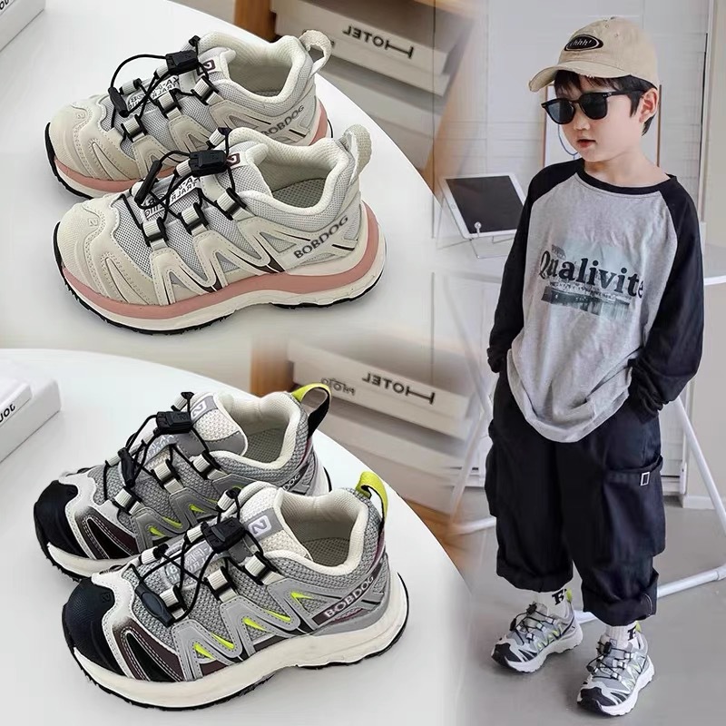 Children's Sports Shoes 2025 Spring & Fall New Style Boys' Dad Shoes Soft Sole Trendy Casual Shoes Girls' Shoes Running Shoes