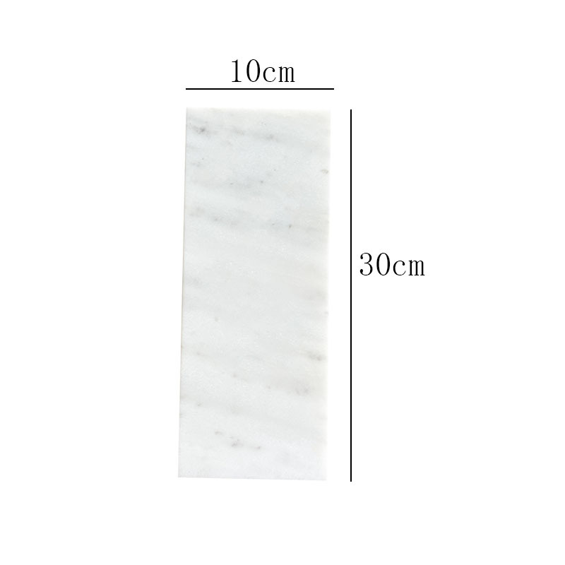 Nórdico ins estilo mármol natural bandeja hogar Mesa almacenamiento bandeja de almacenamiento de alimentos rectangular bandeja de almacenamiento de baño