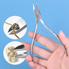 Micro drill manicure drill remover pliers strong diagonal pliers metal chain remover butterfly drill scissors mini scissors manicure tools