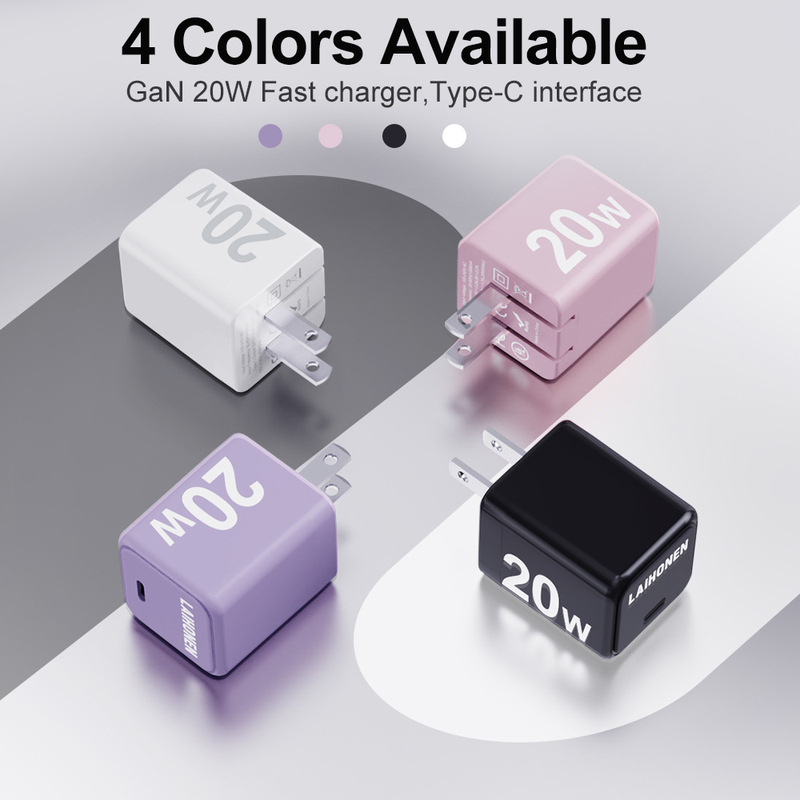 Pd20W Us Standard Type-C Fast Charger Suitable for Apple 12/13/14 European Charger Head