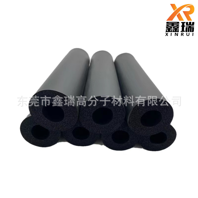 NBR光面发泡管 不锈钢管海绵把套 NBR减震健身器材泡棉橡塑手把套