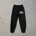 823 black purple pants
