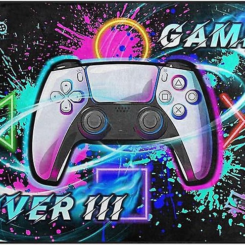 Transfronterizo Amazon 3D máquina de juego de colores alfombra e-sports SALA DE VIDEOJUEGOS manejar alfombra completa en stock al por mayor