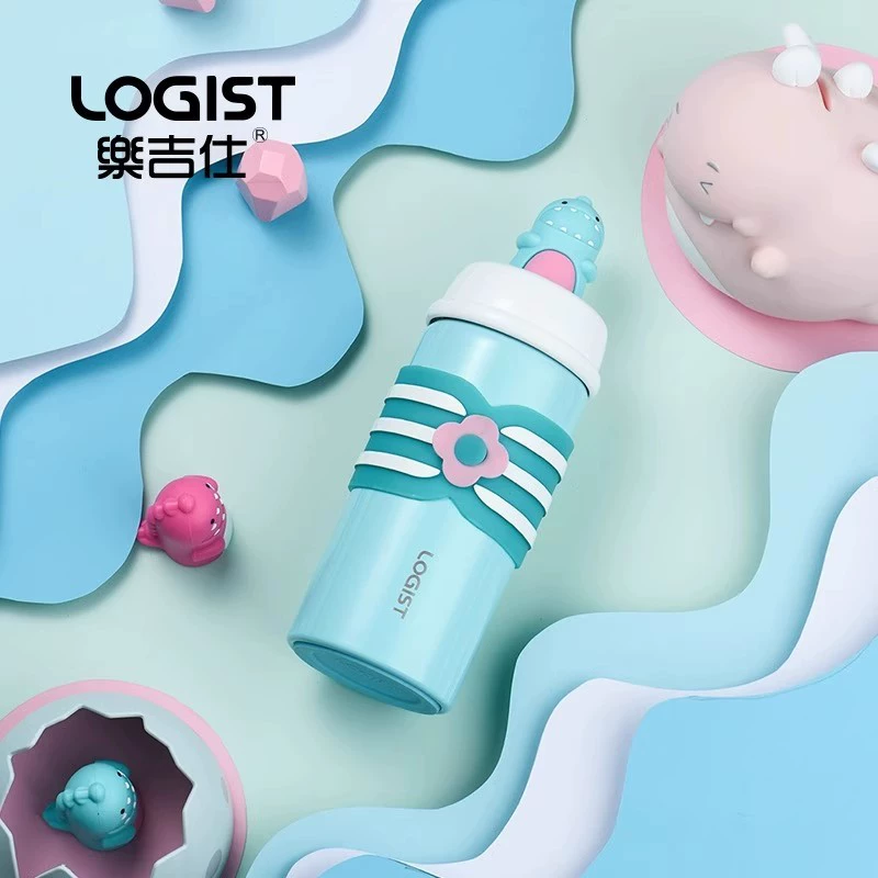 Портативная карманная емкая стеклянная чашка с антибактериальным чаем, вкладыш из нержавеющей стали для учащихся начальной школы