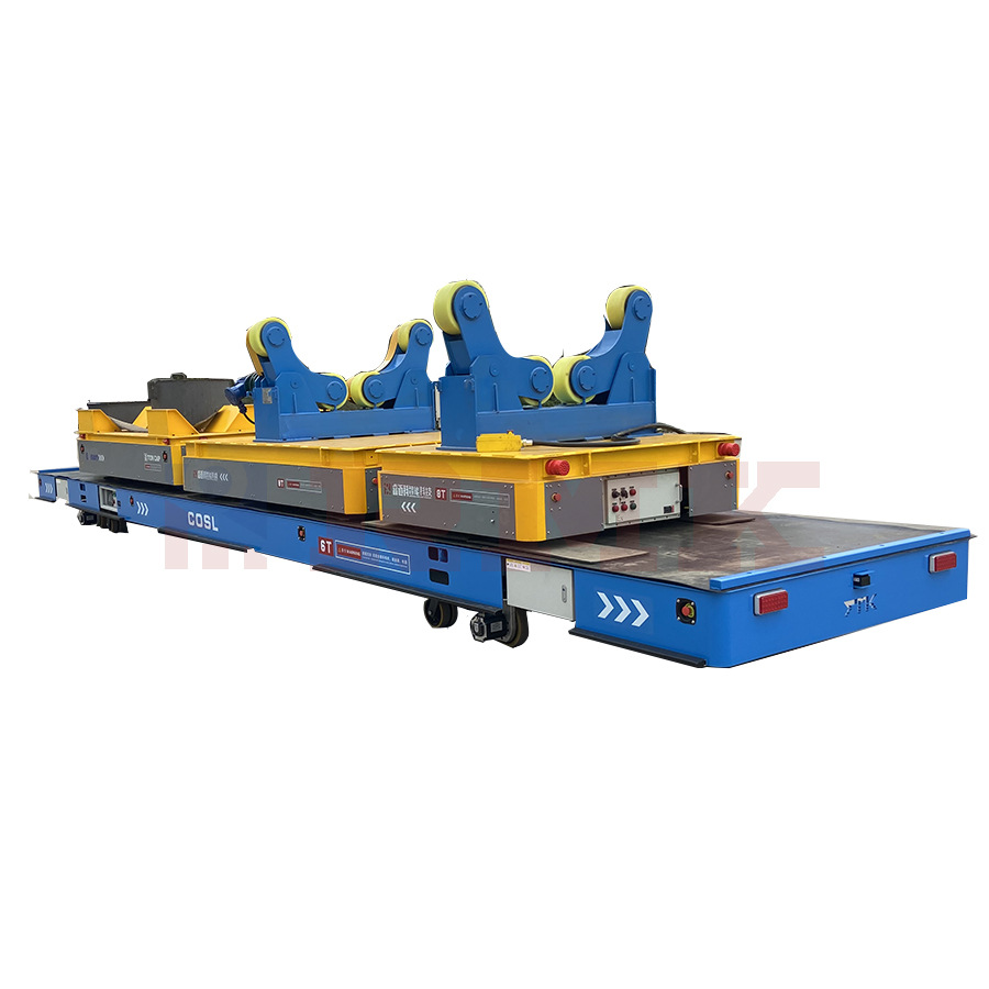 轨道搬运车蓄电池有轨转运平车工业运输轨道台车