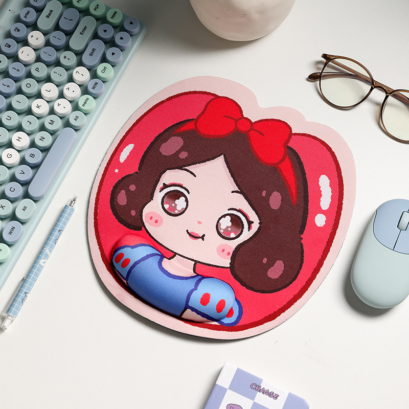 Alfombrillas de ratón transfronterizas, divertidas y variadas, reposamuñecas, alfombrillas de ratón de alta calidad con formas especiales, alfombrillas de ratón de dibujos animados para hombres y mujeres