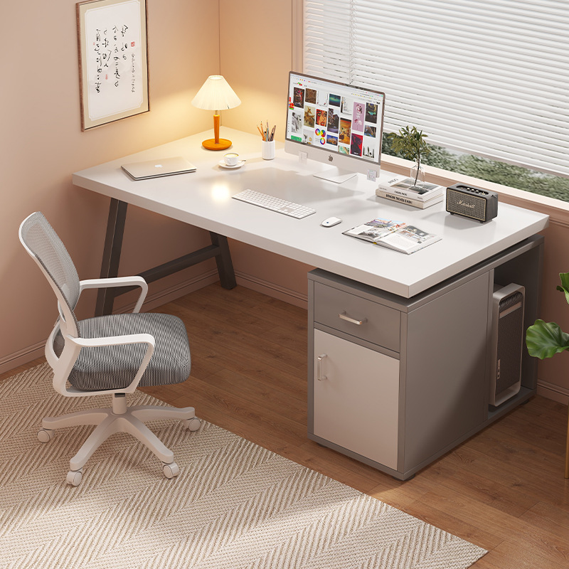 Escritorio de computadora, armario de almacenamiento, escritorio integrado, dormitorio de estudiantes, escritorio simple, escritorio de cama, pequeño escritorio de trabajo.