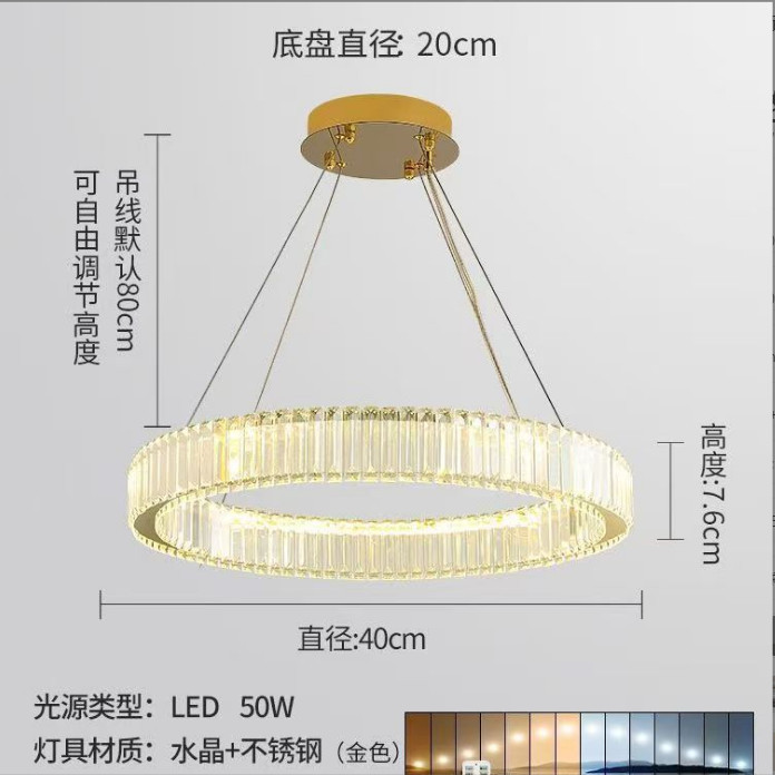 Nuevo edificio dúplex villa atmósfera de cristal candelabro apartamento loft salto candelabro escalera hueca candelabro de cristal