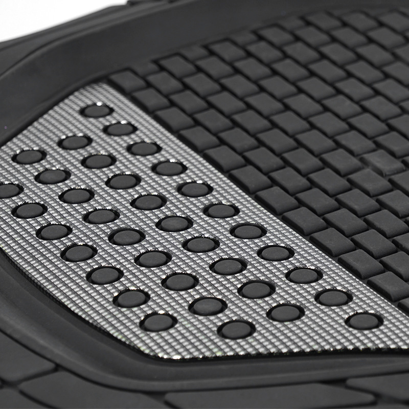 New Foreign Trade Cross-Border Car Universal Floor Mats Pvc Diamond Basin Floor Mats 4-Piece Set 5-Piece Set Amazon Aliexpress