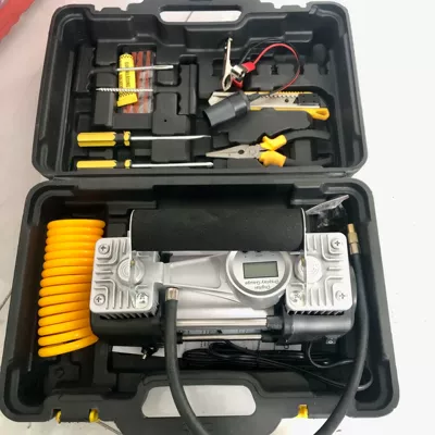 Hava nasosu: Electric Air Pump Double-Cylinder - double-cylinder-digital-display-tool-box