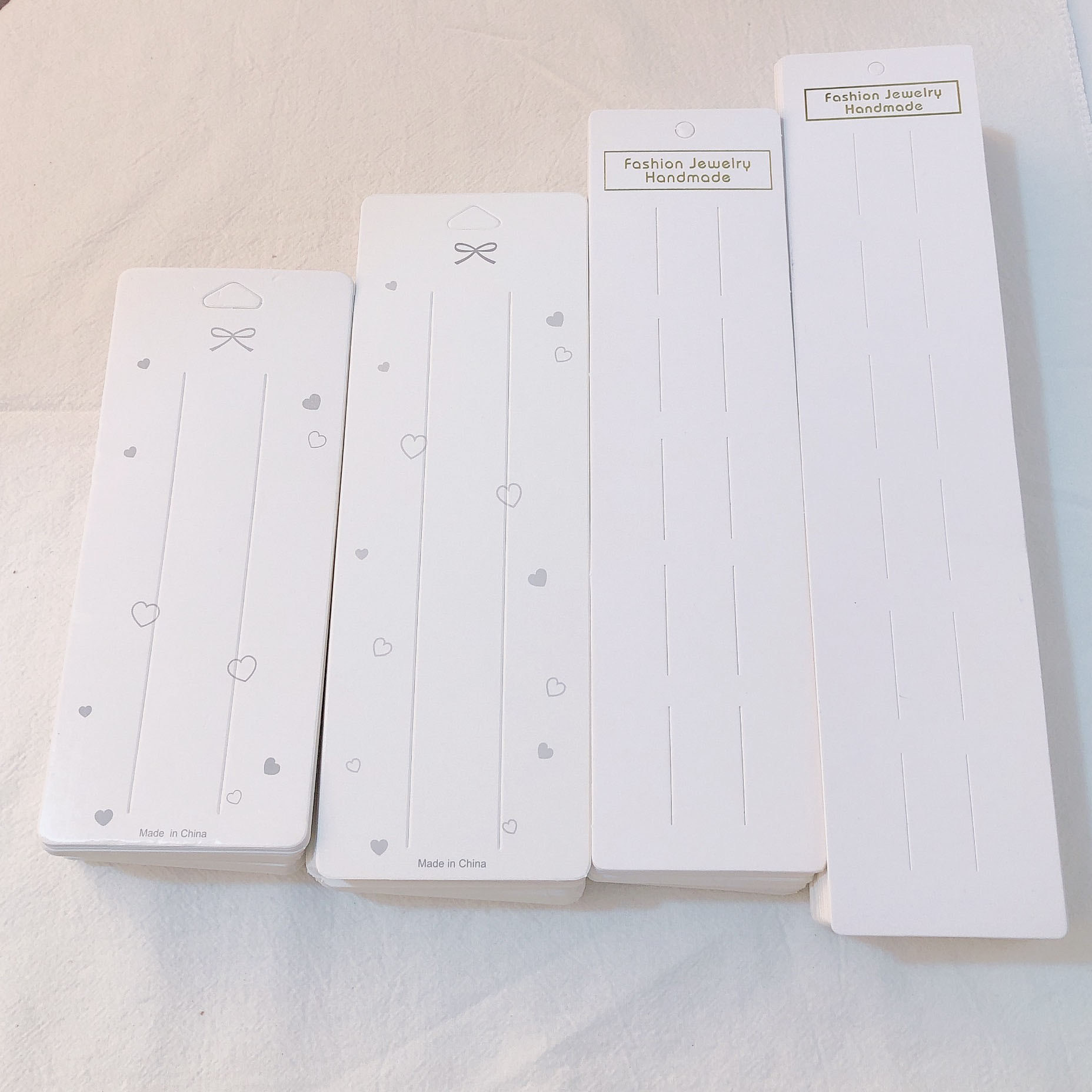 Corea del Sur Dongdaemun misma tarjeta de moda embalaje engrosada horquilla accesorios para el cabello de doble uso cartón coreano