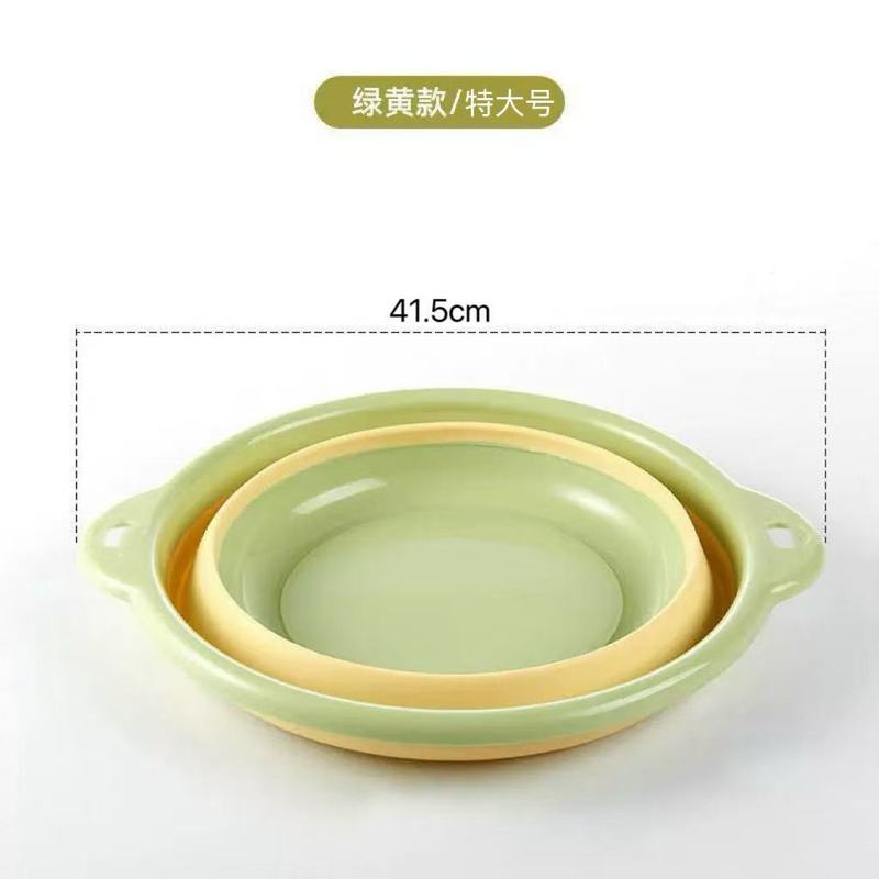 折りたたみ洗面器ポータブル pp 肥厚折りたたみ洗面器プラスチックベビー釣り屋外ホーム寮キャンプ特別な洗面器|undefined