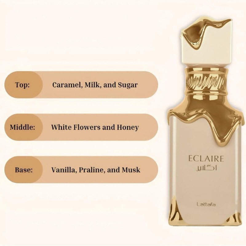 跨境爆品香水Lattafa Eclaire Eau de Parfume中东阿拉伯巧克力香|undefined