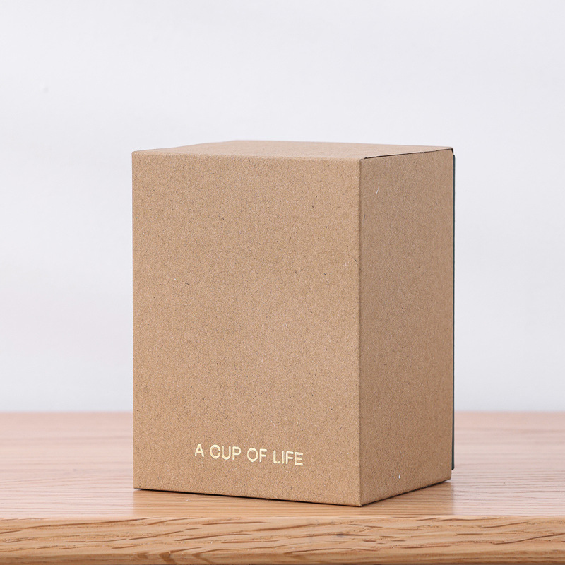 Taza simple embalaje de caja de regalo cajas de taza de cerámica embalaje de regalo cajas de regalo coloridas impresión LOGO