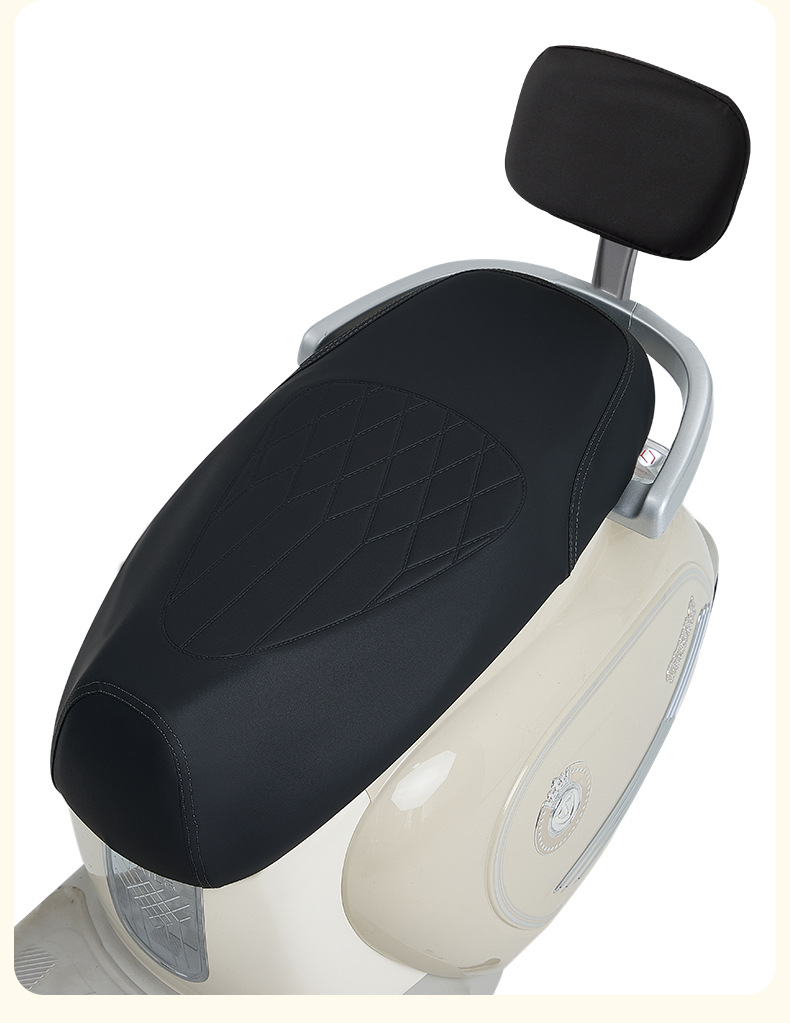 Electric Vehicle Seat Cover, High-Strength Leather, Waterproof and Sun-Proof, Motorcycle Battery Car Seat Cover, Yadi Aima Seat Cover