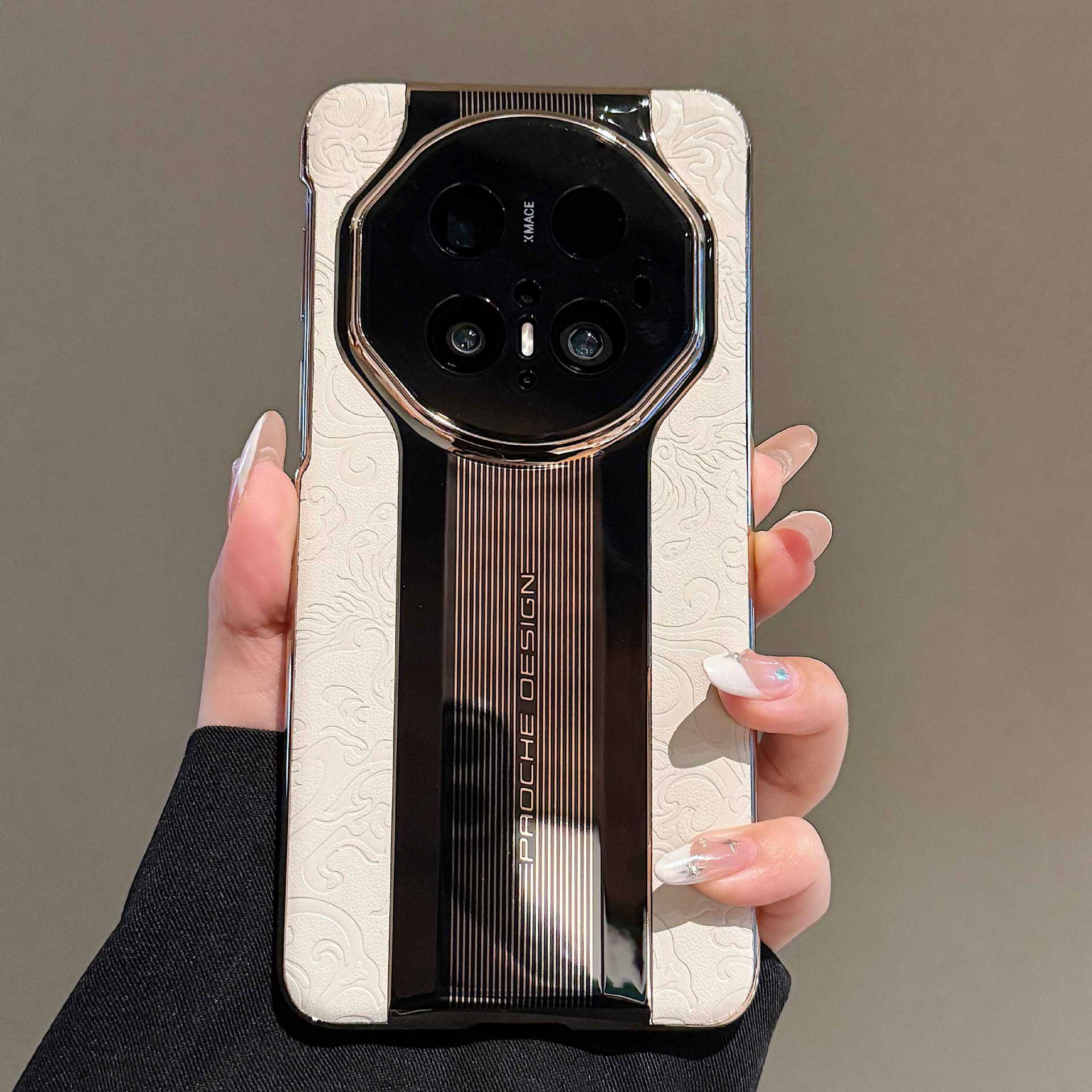 适用华为mate80rs/70rs非凡大师手机壳国风云龙纹mate80pro高档奢华皮质mate70pro男女款mate60pro全包保护套