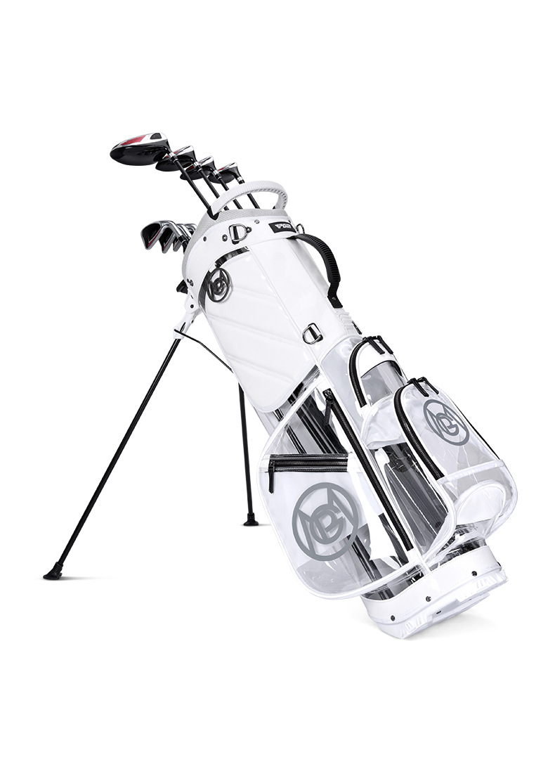 Túi đựng gậy golf PGM trong suốt chống nước, kiểu dáng Hàn Quốc, 127x31x36 cm — Túi bóng giá đỡ QB131 tùy chỉnh chi tiết 12