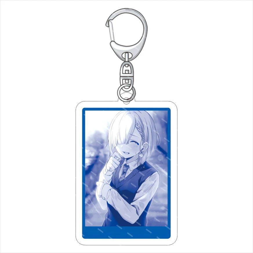 Acrylic keychain for friend, pendant