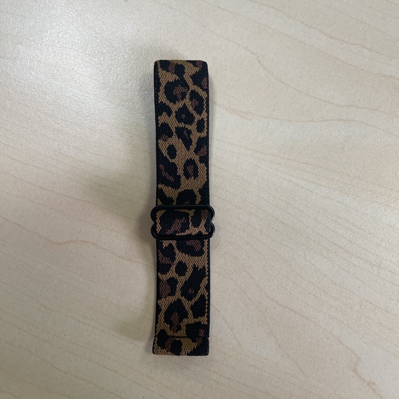Brown base with leopard print