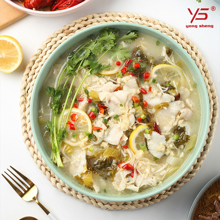Col en escabeche Pescado Tazón grande hogar extra grande tazón de sopa rebanadas de carne de pescado hervido Tazón grande Tazón Mao Xuewang Tazón