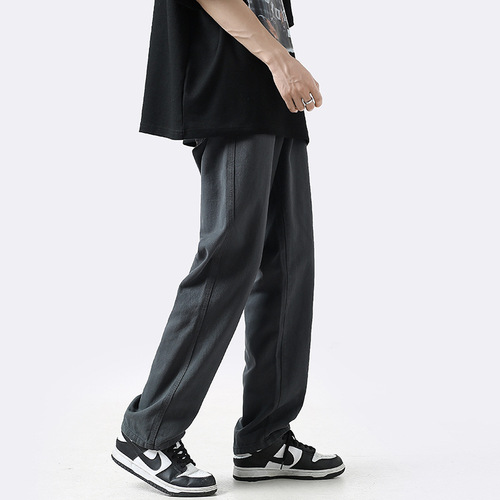 Retro Japanese work pants for men, autumn and winter American style, Instagram high street fashion brand, city boy straight casual pants